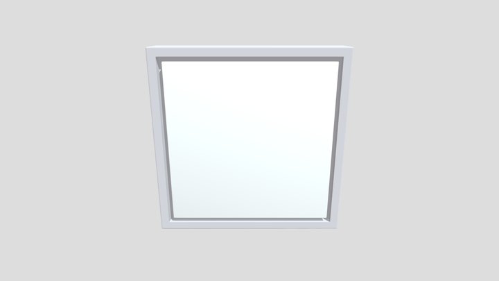Framed Canvas For Sketchfab 3D Model
