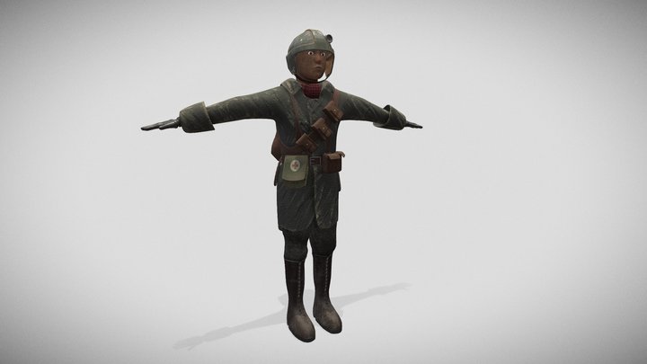 Ethan Frame Squire 3D Model 3D Model