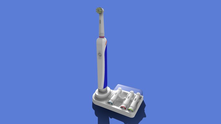 Oral-B Electric Toothbrush 3D Model
