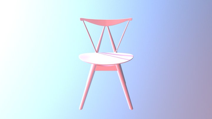 Piano Chair 3D Model