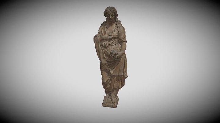 Maria Magdalena 3D Model