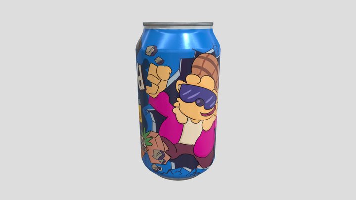 Cool-Ayyd Soda Can 3D Model