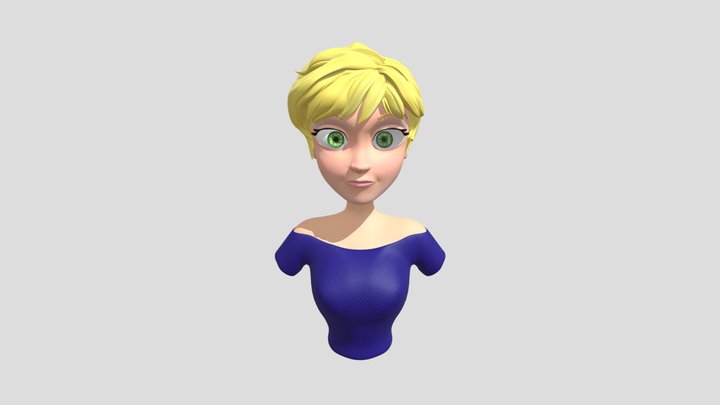 girl_maya2 3D Model