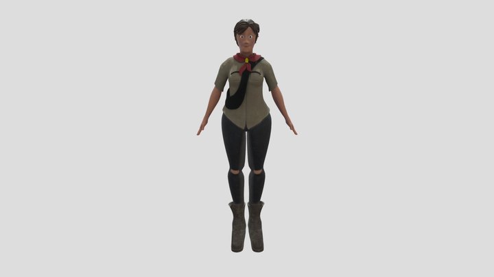 Human Model Texture Exercise 3D Model