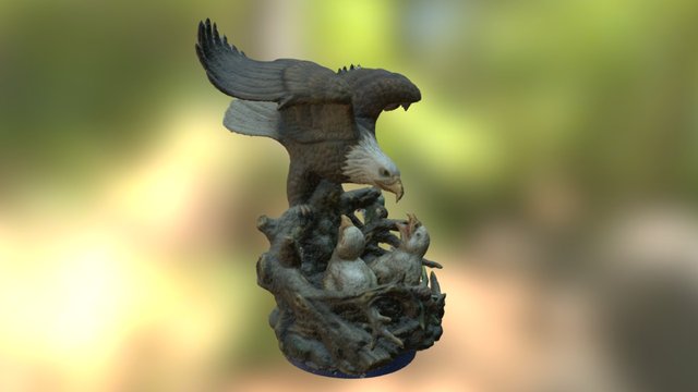 Eagle Photogrammetry HP 3D Model
