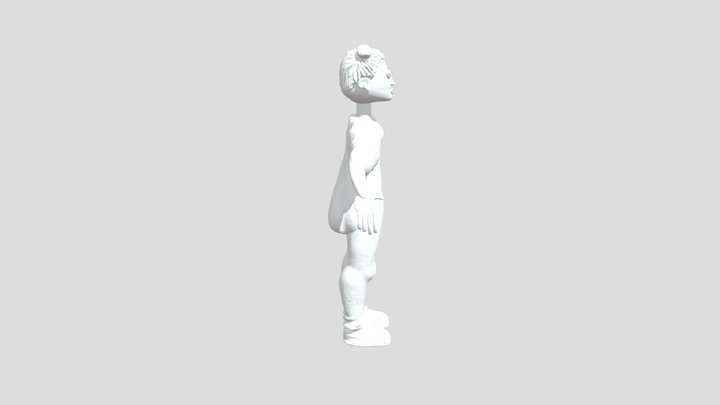 Chica DJ 3D Model
