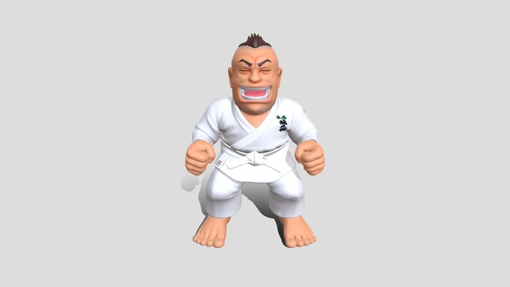 JudoMaster 3D Model