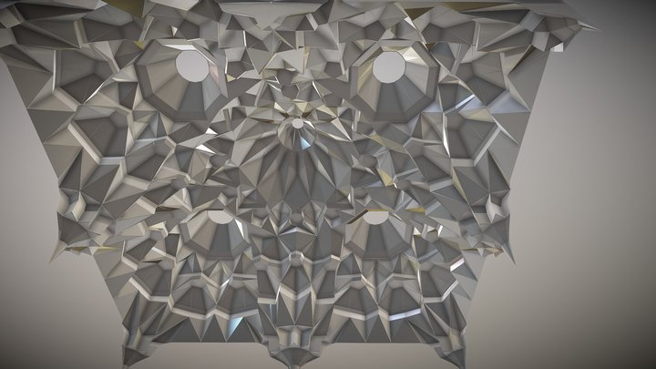 Ottoman Muqarnas 3d modeling study 3D Model