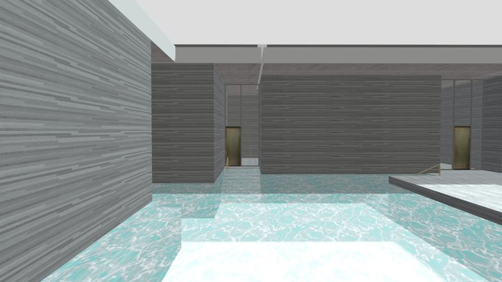 Therme Vals - 5 senses - Taste 3D Model