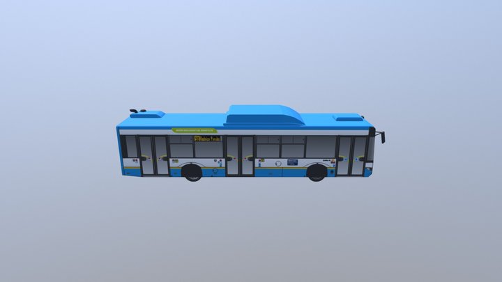 Solaris Urbino 12 CNG DPO 3D Model