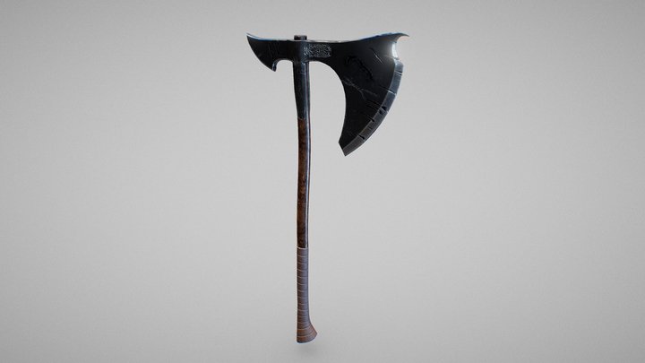 Axe Fantasy 3D Model