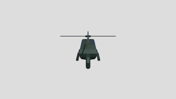 Helicoptero 3D Model