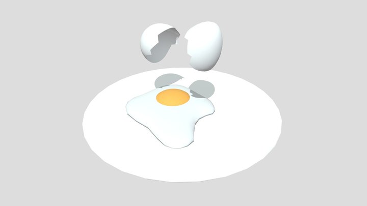 Egg 3D Model