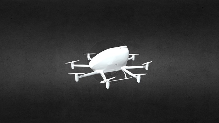 Ehang216 vtol stl 3D Model