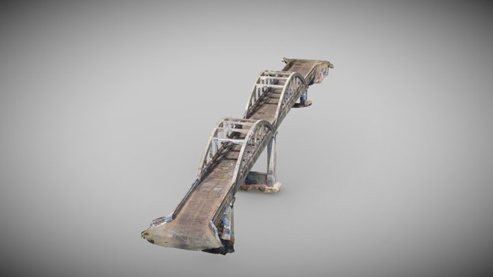 Solano Bridge Drone Scan 3D Model
