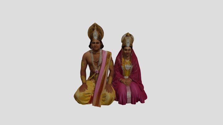 Jai shree ram 3d model