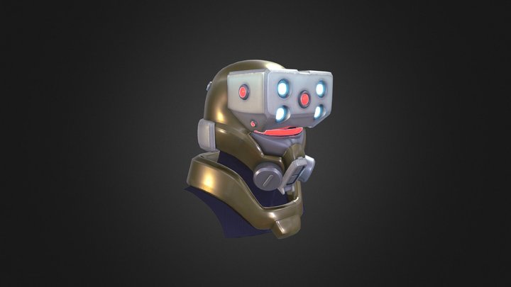 XRequipped_Soldier_helmet 3D Model