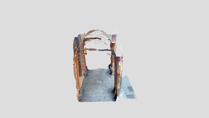Portico Saragozza 3D Model