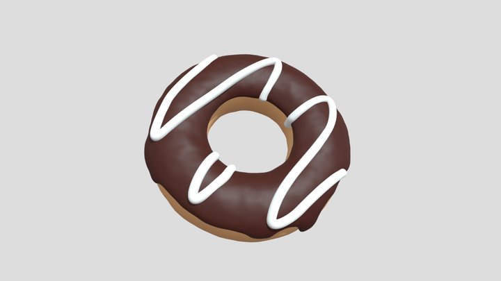 Donut 3D Model