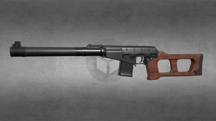 Vss-vintorez 3D models - Sketchfab