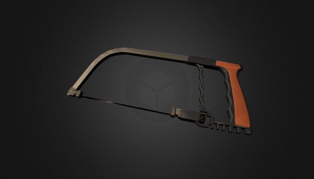PBR Saw 3D Model