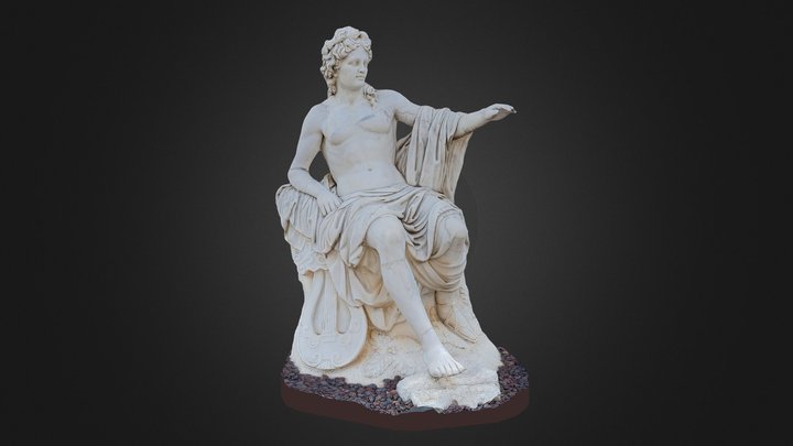 Estatua de Apolo / Statue of Apollo 3D Model