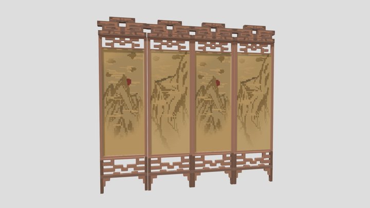 Screen Set 3D Model