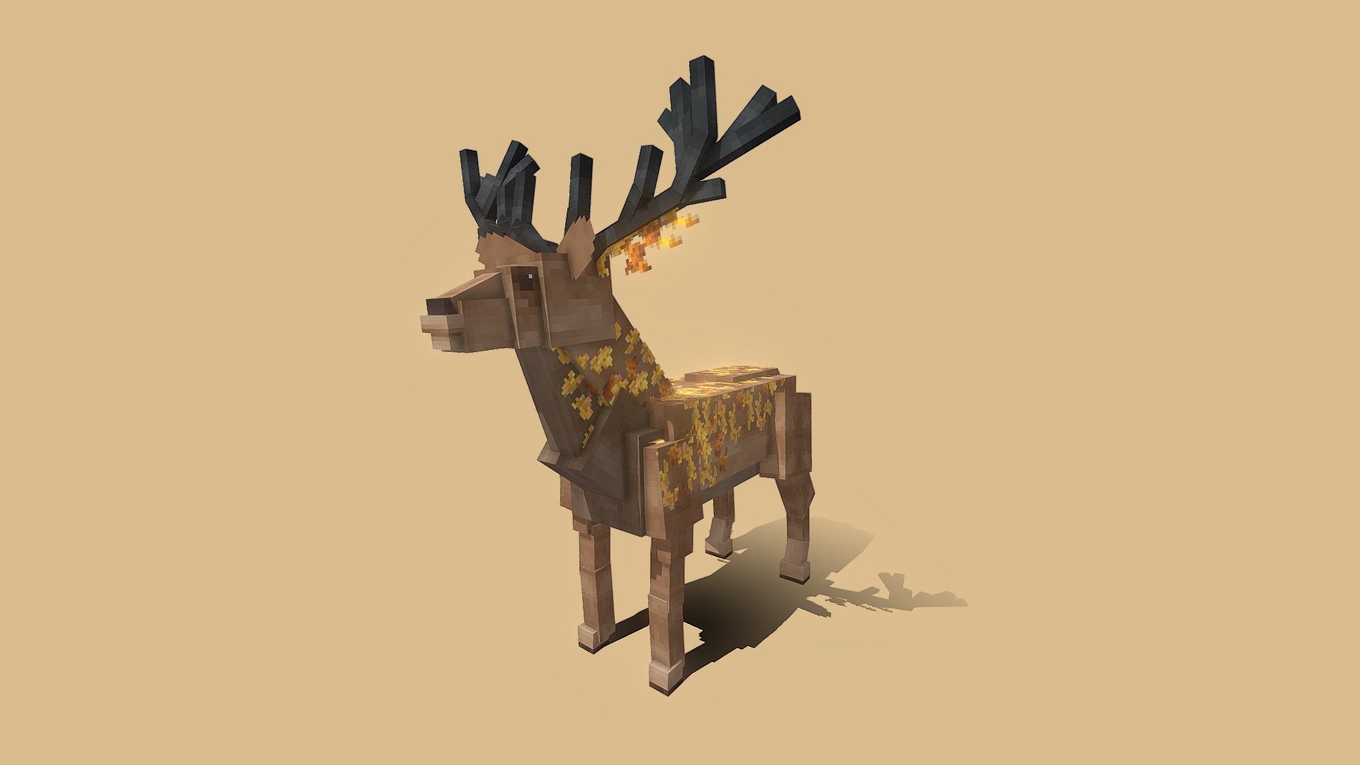 CoC - Autumn Deer - 3D model by Frayseur (@Frayseur) [a26189e]