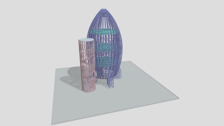 Roket 3D Model