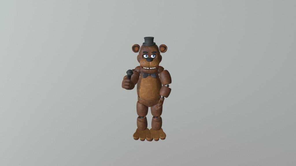 Freddy - Download Free 3D model by Bonnie37FNAF [a262cda] - Sketchfab