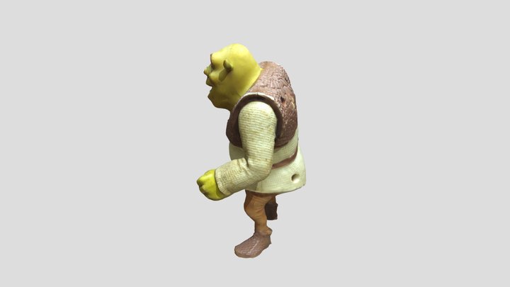 Shrek Final 3D Model