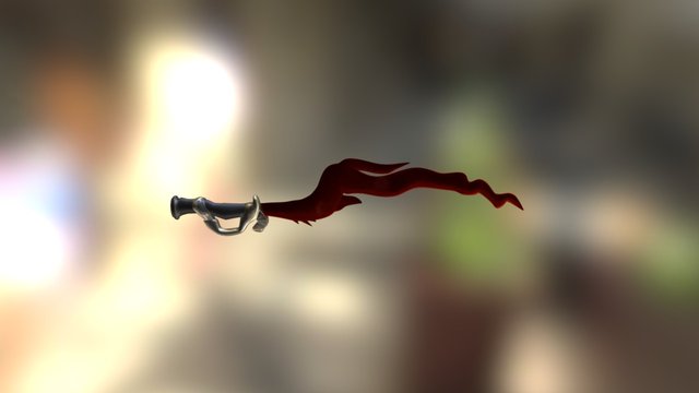 FlameTongue 3D Model