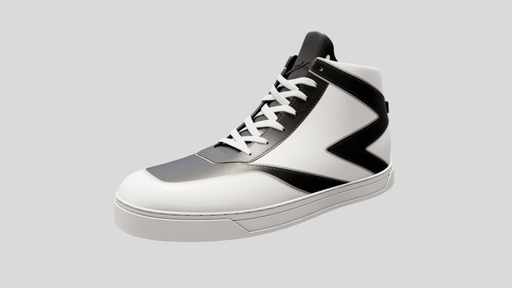 Basketball Shoe 3D Model