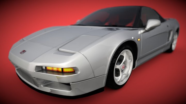 1992 Honda NSX-R – Modello 3D gratuito STL