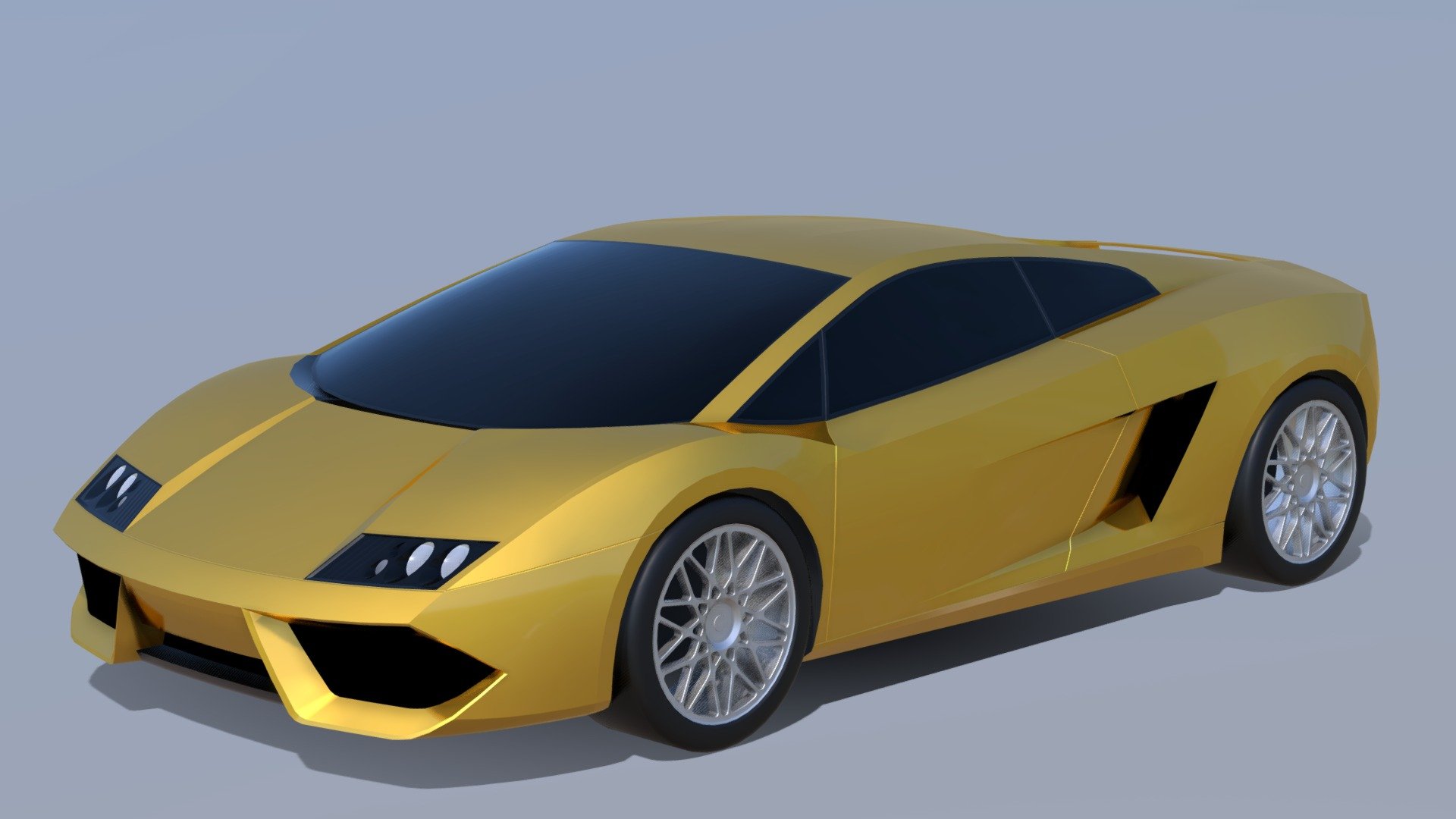 Fictional Lamborghini Gallardo - Buy Royalty Free 3D model by veratech ...