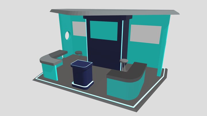 STAND FRONTAL 3D Model