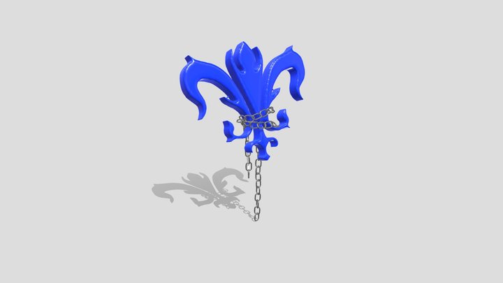 Qantheon™ Fleur de Lys 3D Model