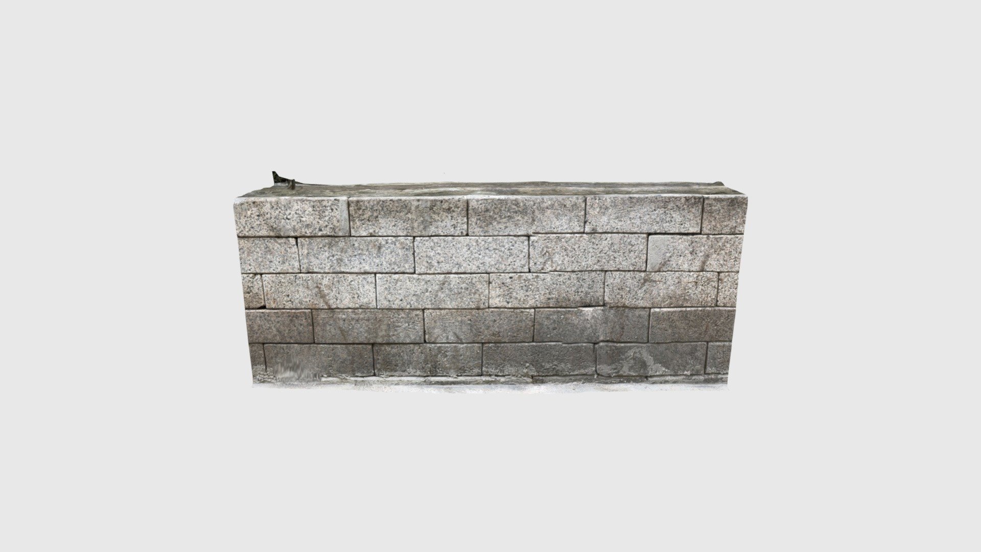 Brick wall Download Free 3D model by Ye Hang (YeHang) [a265102