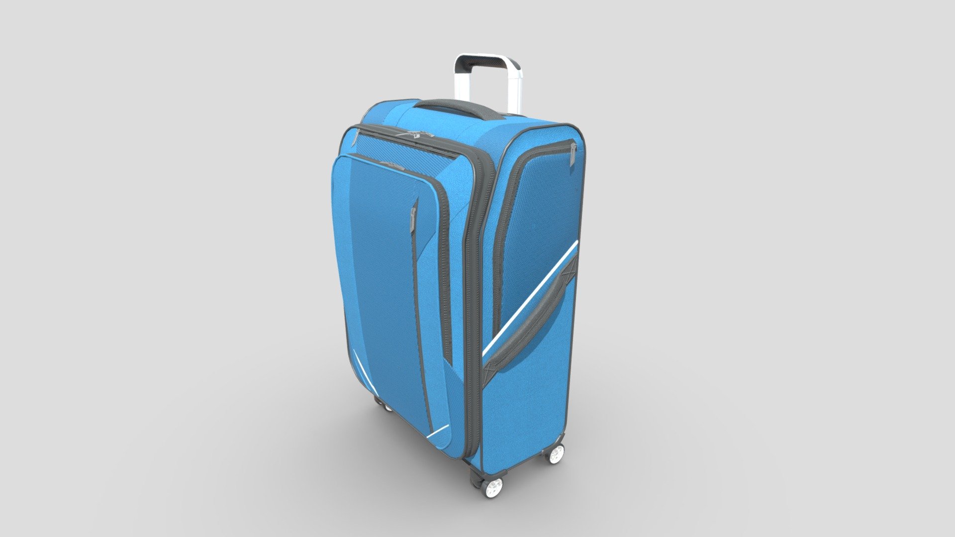 Luggage Buy Royalty Free 3D model by ChakkitPP [a265c4d] Sketchfab
