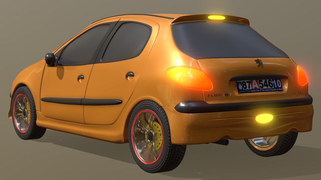 CAR-PEUGEOT 206