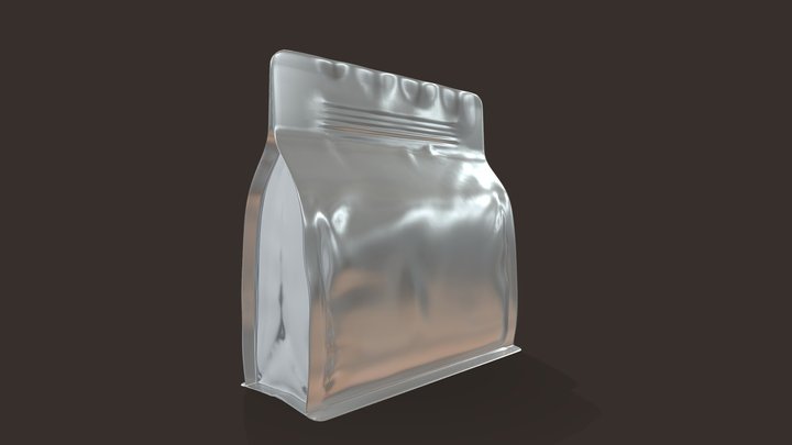 Coffee Bag 01 3D Model
