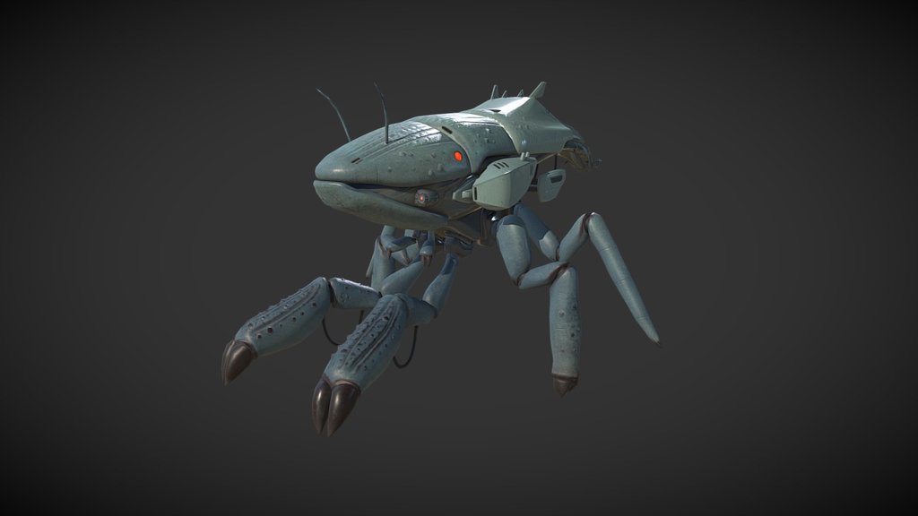 Drop Mech - 3D model by Mango Team (@polygonby) [a267412] - Sketchfab