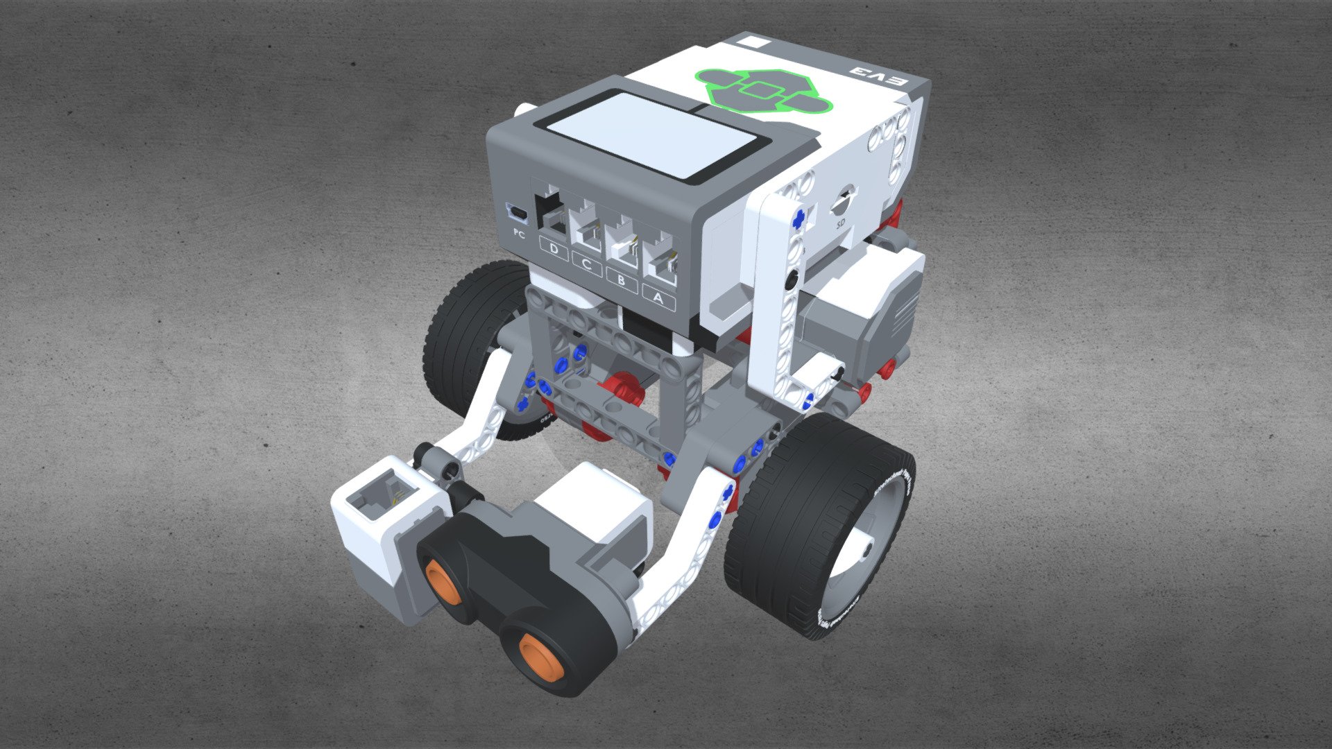 LEGO Mindstorms EV3 light and - Buy Royalty 3D model by Sitetechno.fr [a267fa9]