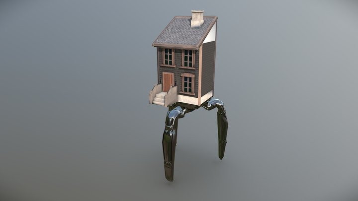 Wandering House 3D Model