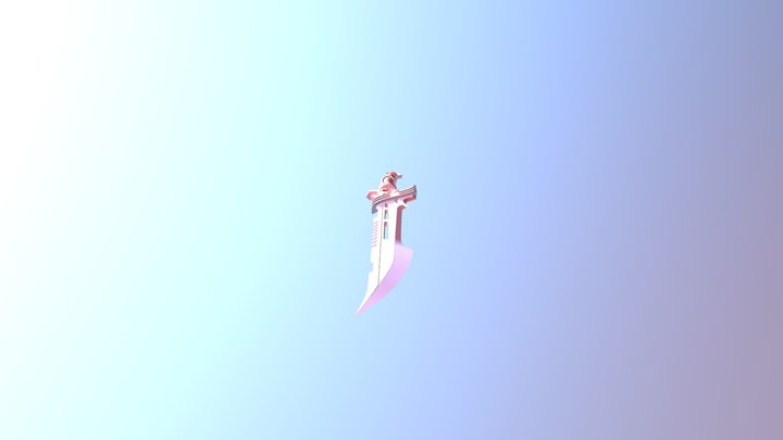 Cool Sword 3D Model