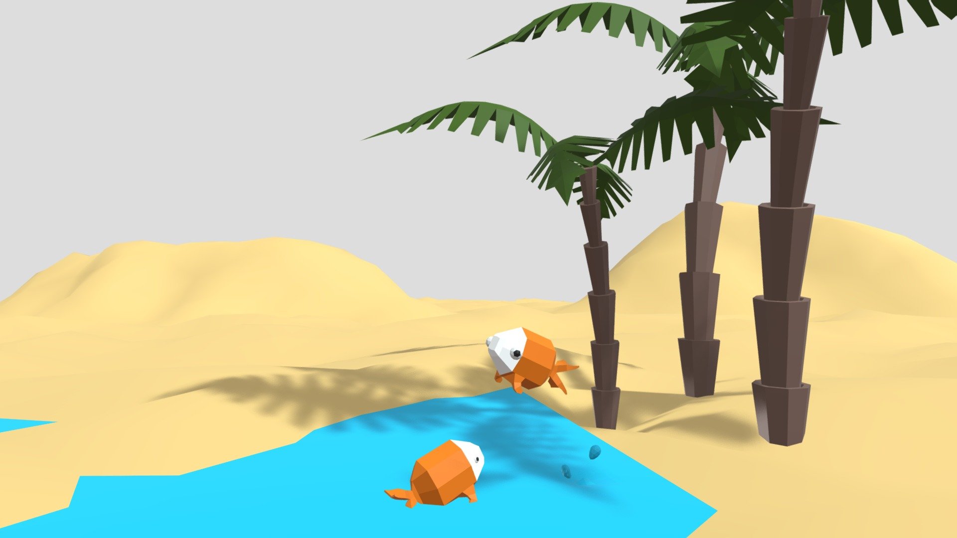 Desert Lowpoly