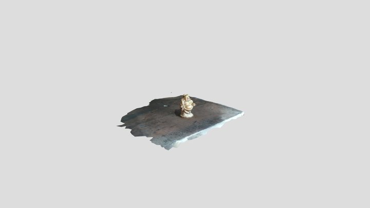 Laughing budha statue 3D Model