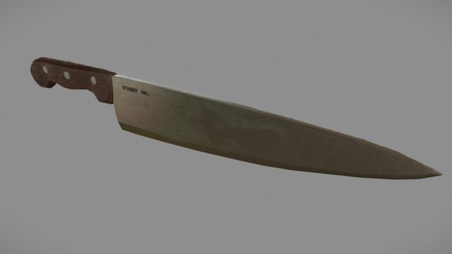 Knife 3D Model