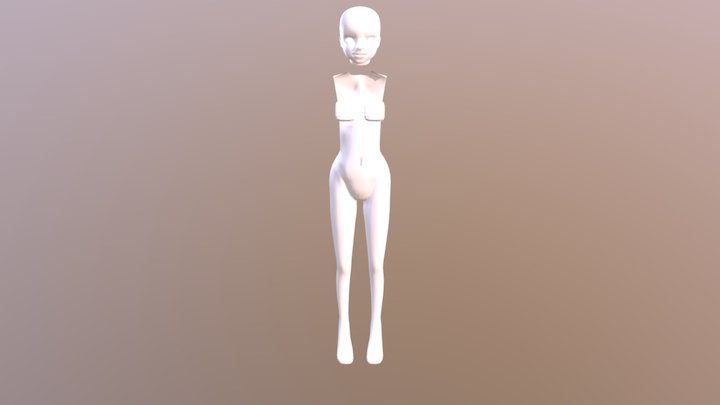 Anime Character Modeling Rahma Yani Juliyanti 3D Model