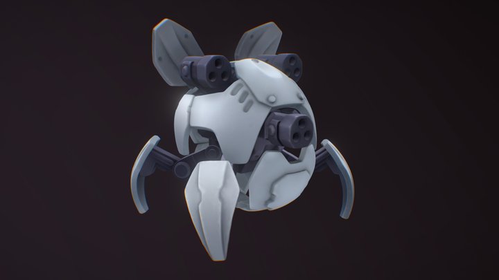 Robot Ball 3D Model